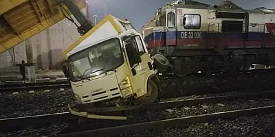 Tren kazası... 1 ölü... 