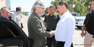 YELKENCİ, Hatay Valisi Mustafa Masatlı'yı ziyaret etti.